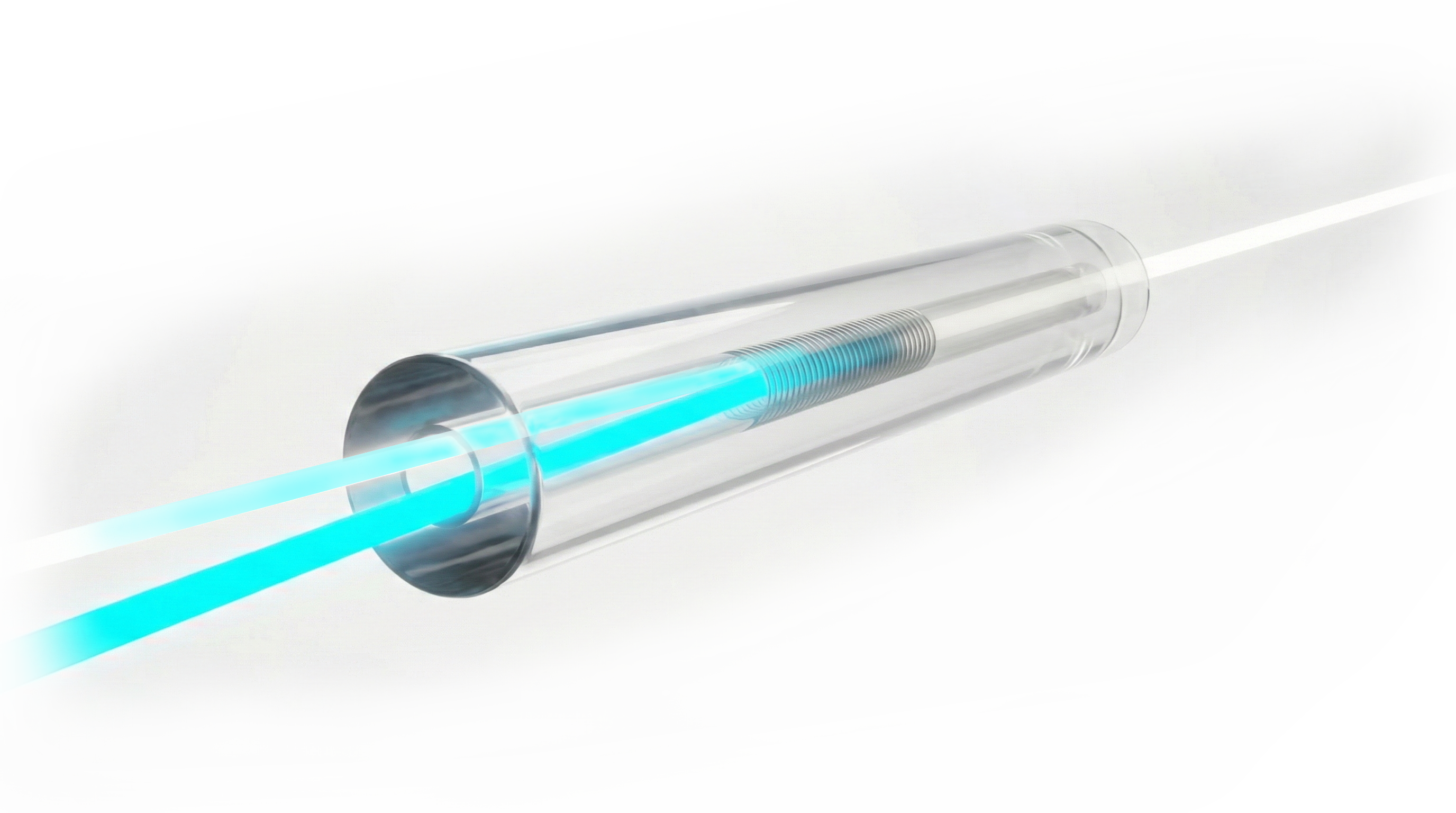 Imagem ilustrando a reflexão de uma FBG